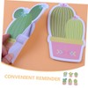 Tofficu Mini Note Pads Cactus Stickers Self-Stick for Nursing School