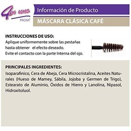 Prosa 4 en 1  2 Pack Mascara Pestañas Rimel Varios Modelos  1 Jabón 50g La Artesanal (Clásico Café)