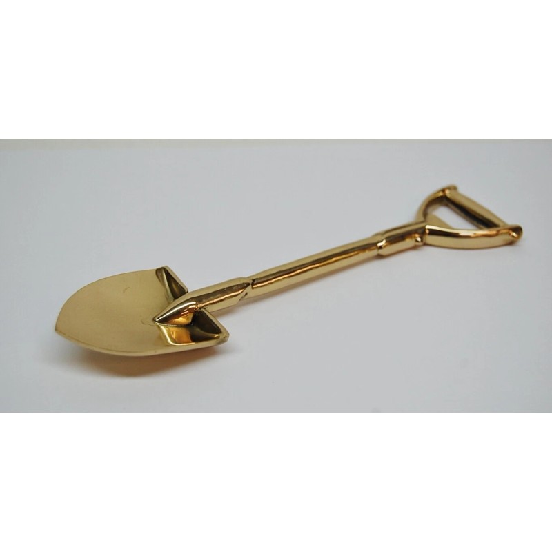 7" Ground Breaking CEREMONY Shovel for display and framing, Solid
