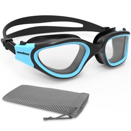 Winline Swimming Goggles Clear Vision Anti Fog Anti UV Anti Leak Waterproof Swim Goggles with Polarized or Non-Polarized Lens for Adult Men Women Teenager