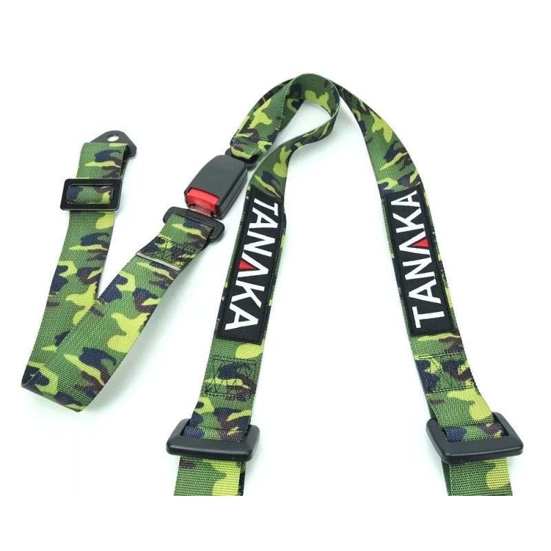 TANAKA BUGGY SERIES UNIVERSAL CAMOUFLAGE 3 POINT BUCKLE RACING SEAT