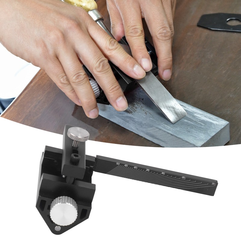 Honing Guide Aluminum Alloy Multifunctional Grinding Angle Clamping Range Adjustable