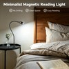 acegoo Minimalist Magnetic Reading Light for Bed Headboard Dimmable LED