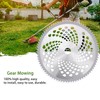 9" x 20 Teeth Chainsaw Tooth Brush Cutter Blade &