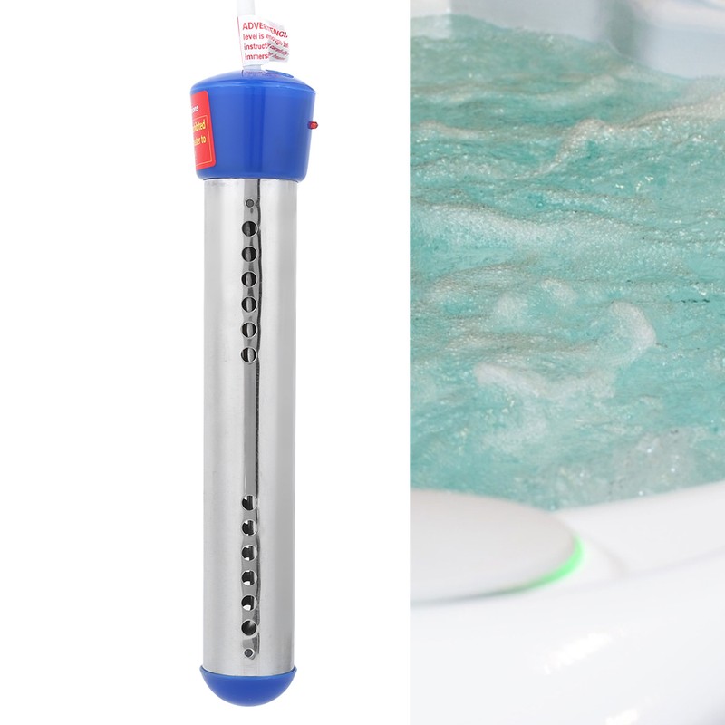 1500W 1.5m Portable Floating Immersion Electric Water Heater Boiler Blue