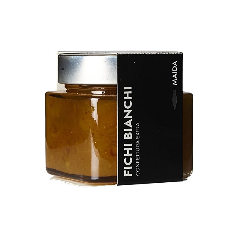 White DOP Cilento Fig Extra Jam - Maida Farm, Campania,