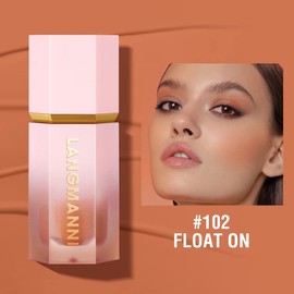 Bluemega Blush Rubor Líquido, Maquillaje De Rubor En Crema Suave, Rubor Líquido Para Mejillas, De Larga Duración, Aspecto Natural, Maquillaje De Rubor Con Tinte De Piel, Rubor En Crema (2#)