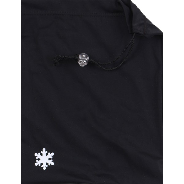Snowflake Designs Matte Lycra Black Gymnastics Grip Bag