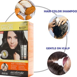 Loverhair Hair Salon Color Shampoo 1 Black