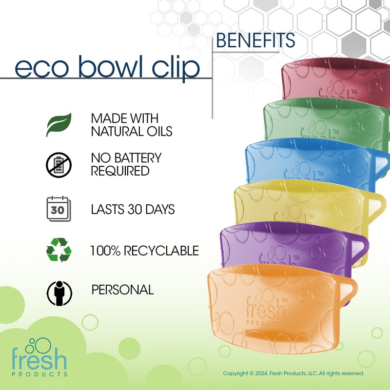 Fresh Products Toilet Bowl Eco Bowl Clip 2.0 Toilet Bowl