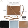 BESCOMP Women's Smartphone Pouch, Smartphone Shoulder, Smartphone Pochette, Lightweight, Thin,
