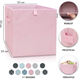 Lifeney storage box, children's cube, cute play boxes, storage basket for children's room, children's storage box, colourful toy boxes.