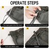 3Pcs Spring Drawstring Threader Tool Rope Threader Clip Quick &