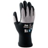 Uniworld WG555 Wonder Grip Duo Nitrile Coated Gloves, Gray, Black,