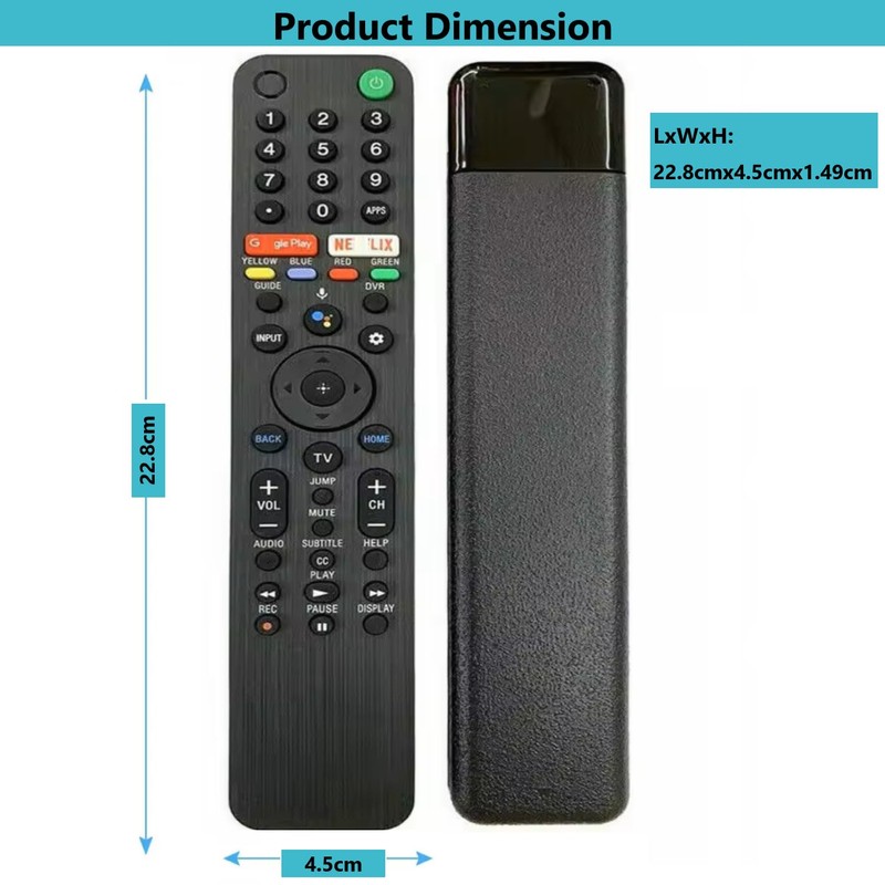 RMF-TX500U Remote Control for Sony Smart TV/Bravia TV with Voice