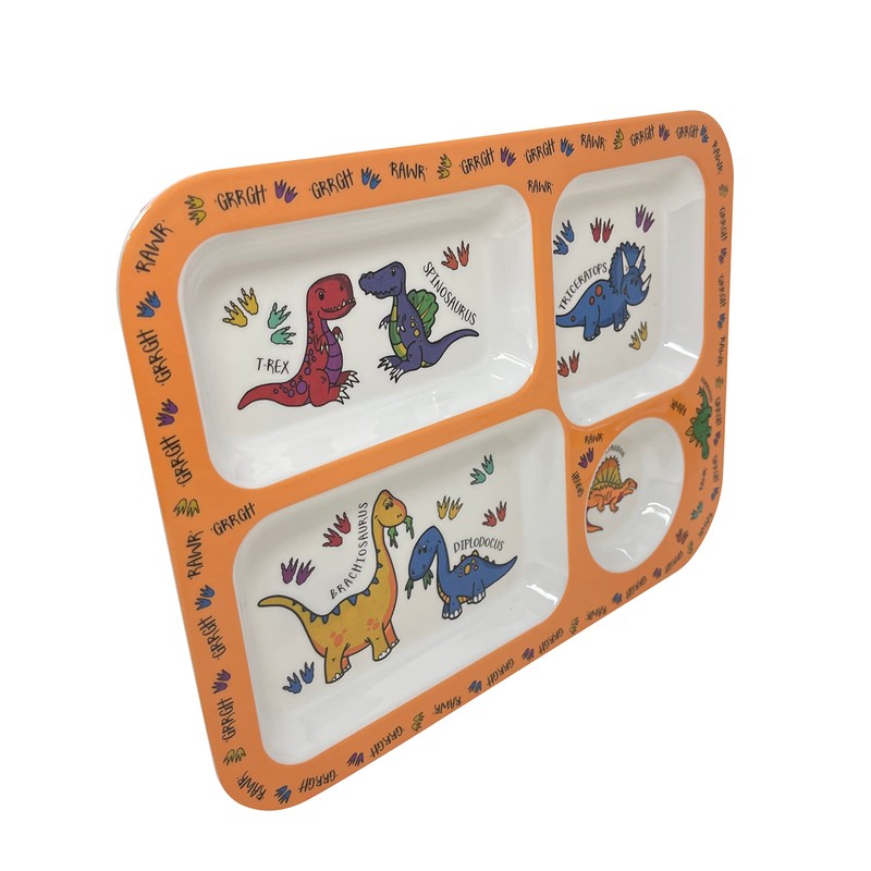 Dinosaur Dinner Set 5 Piece Kids Dinner Set Tableware Lunch
