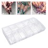 Nail Art Tips, 500 Piezas de Puntas de Uñas Largas