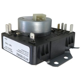 W10185982 Dryer Timer Replacement Compatible for Whirlpool Dryer Model 4KMEDC315FW0 4KMEDC415FW0, Replace for WPW10185982 1546812 AH2352169 GruDawu Update