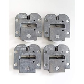 SISCO SISTEM KIT 1213 Lower Trolley for Sliding Cupboard Door