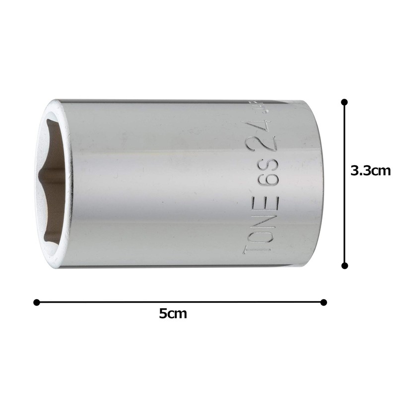 Tone Socket (6 Angle) 6S-24 Insertion Angle 0.7 inch (19.0