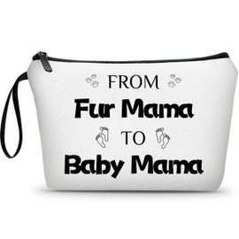 ARIOSEY - Regalos para mujeres embarazadas, regalos para mujeres embarazadas, regalo de felicitaciones por el embarazo, regalos para esposa embarazada, bolsa de cosméticos pequeña, regalos para perros