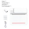 Lebt Sticker Printer Mini Printer Thermal Printer Portable Bluetooth Pocket
