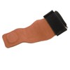 1 Pair Weight Lifting Grip Straps Double Cowskin Deadlifts Pull
