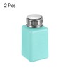 HARFINGTON 2PCS 180ML(6oz) Push Down Alcohol Dispenser Pump Liquid Press