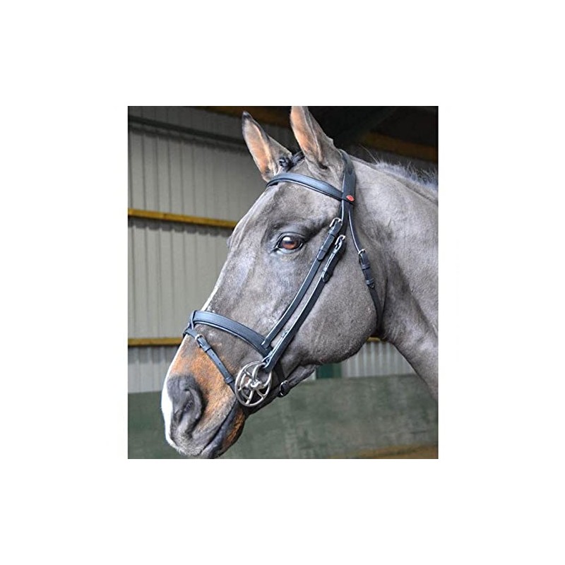 John Whitaker Ready To Ride Snaffle Bridle Havana Full