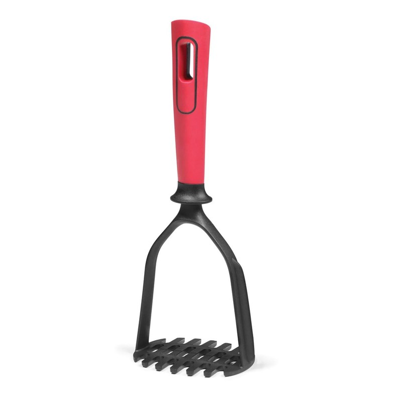 Starfrit Nylon Potato Masher with Integrated Scraper - Non-Slip Handle,