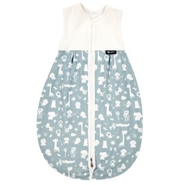 Alvi Baby Mäxchen Light Baby Sleeping Bag Sleeveless Summer Sleeping Bag for Boys and Girls 100% Cotton Oeko-Tex-Tested