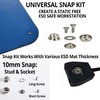 Static Care ESD Mat Workstation Ground Kit - 15' Common
