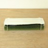 Arrival Sushi Vase with Yellow Seto Bamboo Split One Way