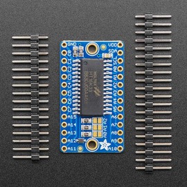 Adafruit 16x8 LED Matrix Driver Backpack - HT16K33 Breakout [ADA1427]