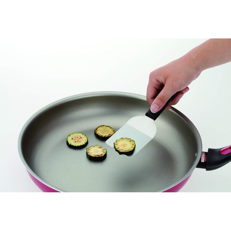 Endoshoji TKG Professional Kitchen Tools BKTQ101 Turner, Polypropylene Handle, Stainless