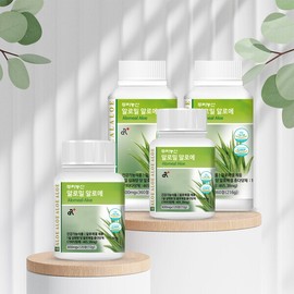 Durinongsan Kwaebyeong Alomeal Aloe 2 types B (360 tablets x 2 bottles + 120 tablets x 2 bottles) 8 month supply for bowel movement / 두리농산 쾌변 알로밀 알로에 2종B (360정x2병 +120정x2병) 8개월분 배변 장