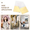 VILLFUL 200sheets Decorative Gold Foil Sheets for Crafts Imitation Gold
