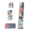Sorandy 4pcs Custom Keycaps Style Bright Colours DIY PBT Cartoon