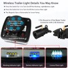 Wireless Trailer Light, Magnetic Towing Lights Kit for Trailers, Rechargeable