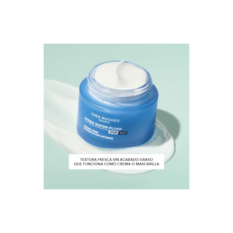 YVES ROCHER DUO PACK Hydra Water Plump 2 Cremas da