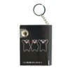 Kumamon 10335 Notebook-type Key Holder, Approx. H 2.0 x W