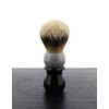 WCS Two-Tone Tall Silvertip Shaving Brush, Grey & Black