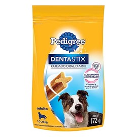 Pedigree - DENTASTIX, Snack para Perros Adultos, 7 Piezas, Cuidado Oral, Limpieza Dental, Combate el Sarro
