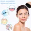 Frcolor Shampoo Brush Scalp Shower Massage Comb Pack of 4