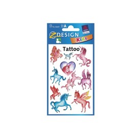 Avery Zweckform 56390, Children's Spider Tattoos (Temporary Transfer Film, Dermatologically Tested), Pack of 11