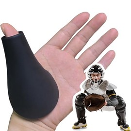 MIPREZT Protector de Pulgar para Receptor de Béisbol 2 Tamaños (Adulto y Juvenil) Protector de Pulgar para Receptor de Béisbol y Sóftbol para Equipo de Receptor de Béisbol, Ayuda para Entrenamiento