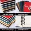EUSOAR Spiral Ruled Notebook, A5 6 packs 5.5x8.3 120 Pages