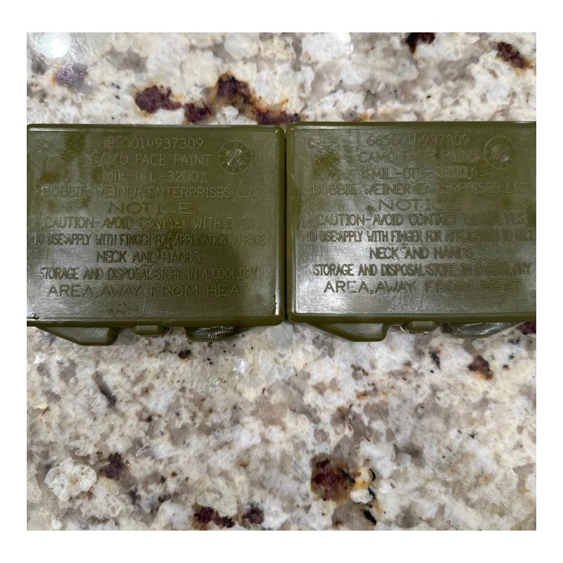 Bloody Mary GENUINE MILITARY ISSUE 5 COLOR CAMOUFLAGE CAMO FACE