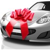 Big Car Bow 30 inch, Giant Huge Birthday Red Gift