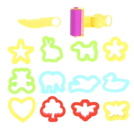 COHEALI 28pcs Boy Girl Mold Modelling Tools for Creative Play Safe Material Engaging Colors for Boys and Girls Versatile Craft Kit for Boys Girls Random Style